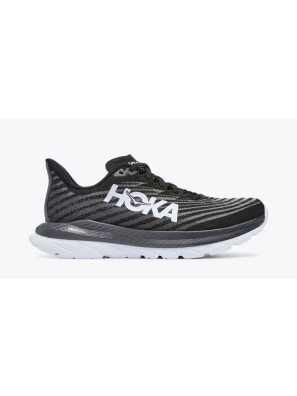 Women's Hoka One One Mach 5 Training Shoes Black/Castlerock Size 10.5 10.5B